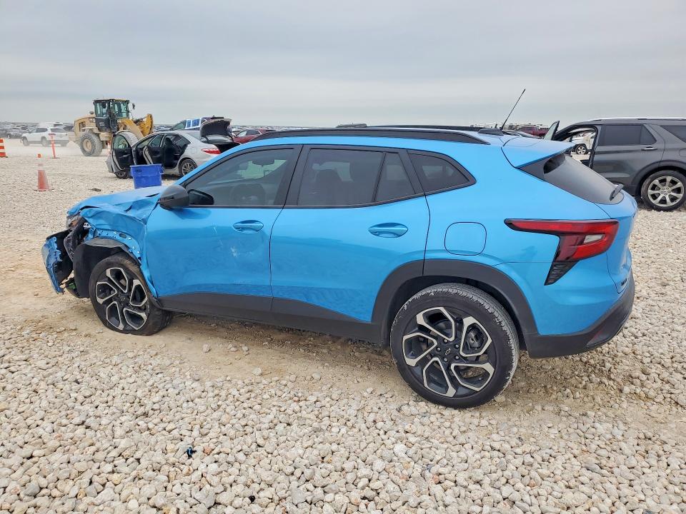 2025 Chevrolet VIN KL77LJEP1SC250590 COPART salvage auction — FRONT END, Tx - Salvage Vehicle Title, sold $6,100 on 2026-07-02 (photo 2)
