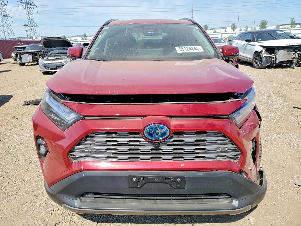 2024 Toyota Rav 4 VIN JTMD6RFV9RD126872 COPART salvage auction — FRONT END, Il - Salvage Certificate, sold $15,900 on 2026-07-30 (photo 5)