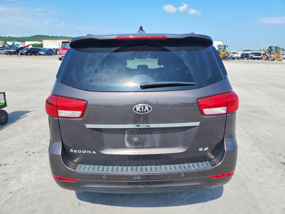 2017 Kia SEDONA VIN KNDMC5C14H6292206 COPART salvage auction — SIDE, Ok - Cert Of Title-Salvage, sold $1,400 on 2026-07-31 (photo 6)