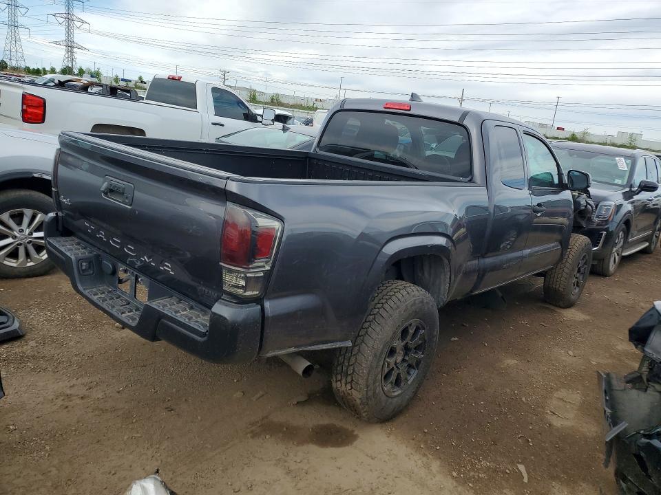 2019 Toyota Tacoma VIN 5TFSX5EN4KX066325 COPART salvage auction — FRONT END, Il - Salvage Certificate, sold $10,300 on 2026-07-16 (photo 3)