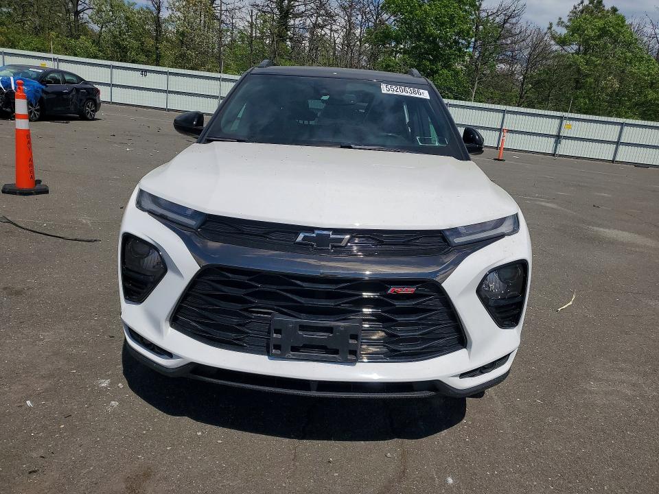 2022 Chevrolet VIN KL79MUSL1NB027422 COPART salvage auction — REAR END, Ny - Mv-907A Salvage Certificate, sold $3,100 on 2026-07-06 (photo 5)