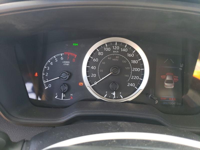 2020 Toyota Corolla VIN 5YFBPRBE5LP095733 COPART salvage auction — FRONT END, On - Bill Of Sale - Parts Only, sold $6,100 on 2026-07-14 (photo 9)
