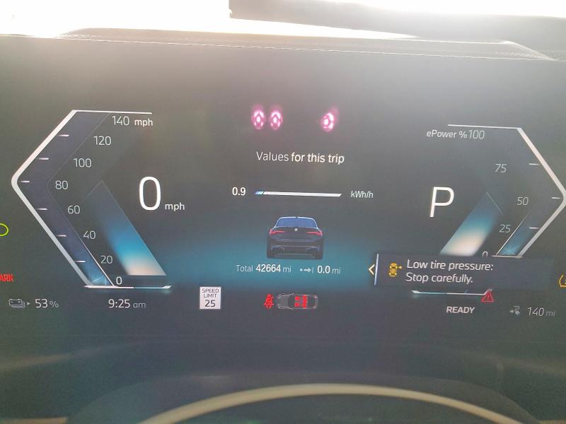 2022 BMW I4 VIN WBY73AW04NFN08557 COPART salvage auction — FRONT END, Az - Cert Of Title - Salvage, sold $12,900 on 2026-07-27 (photo 9)