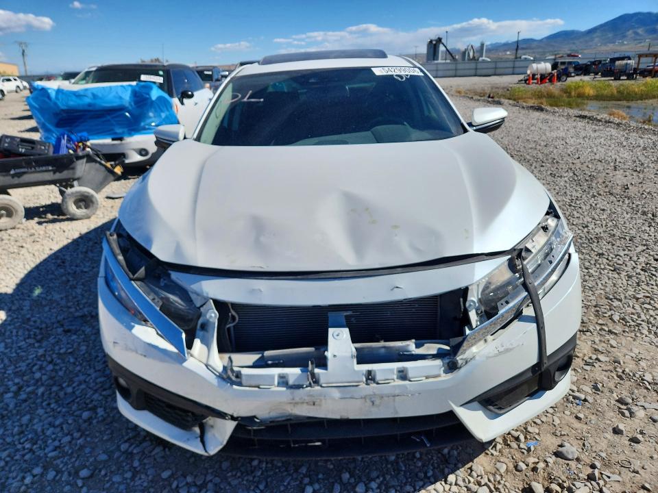 2016 Honda Civic VIN 19XFC1F9XGE030699 COPART salvage auction — REAR END, Ut - Salvage Certificate, sold $3,000 on 2026-07-02 (photo 5)