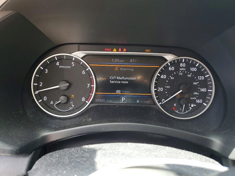 2024 Nissan Sentra VIN 3N1AB8CV3RY231050 COPART salvage auction — FRONT END, Fl - Certificate Of Title, sold $6,300 on 2026-07-22 (photo 9)