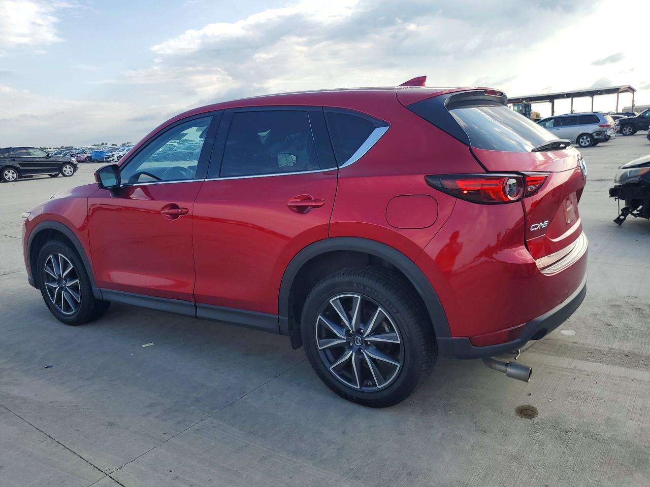 2018 Mazda CX-5 VIN JM3KFADMXJ0309476 COPART salvage auction — Rear End, TX - SALVAGE VEHICLE TITLE, sold $5,300 on 2026-07-09 (photo 2)
