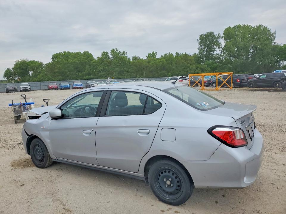 2022 Mitsubishi Mirage VIN ML32FUFJ9NHF02857 COPART salvage auction — FRONT END, Ia - Cert Of Title-Salvage Title, sold $2,000 on 2026-08-21 (photo 2)
