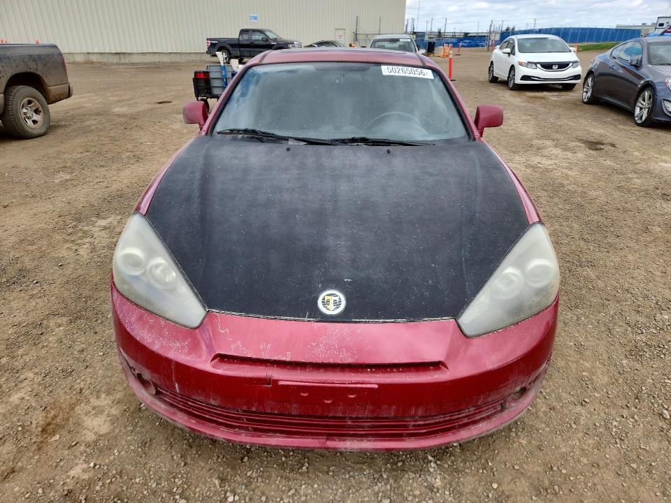 2008 Hyundai Tiburon VIN KMHHM65D88U278764 COPART salvage auction — SIDE, AB - BOS - SALVAGE, sold $175 on 2026-07-14 (photo 5)