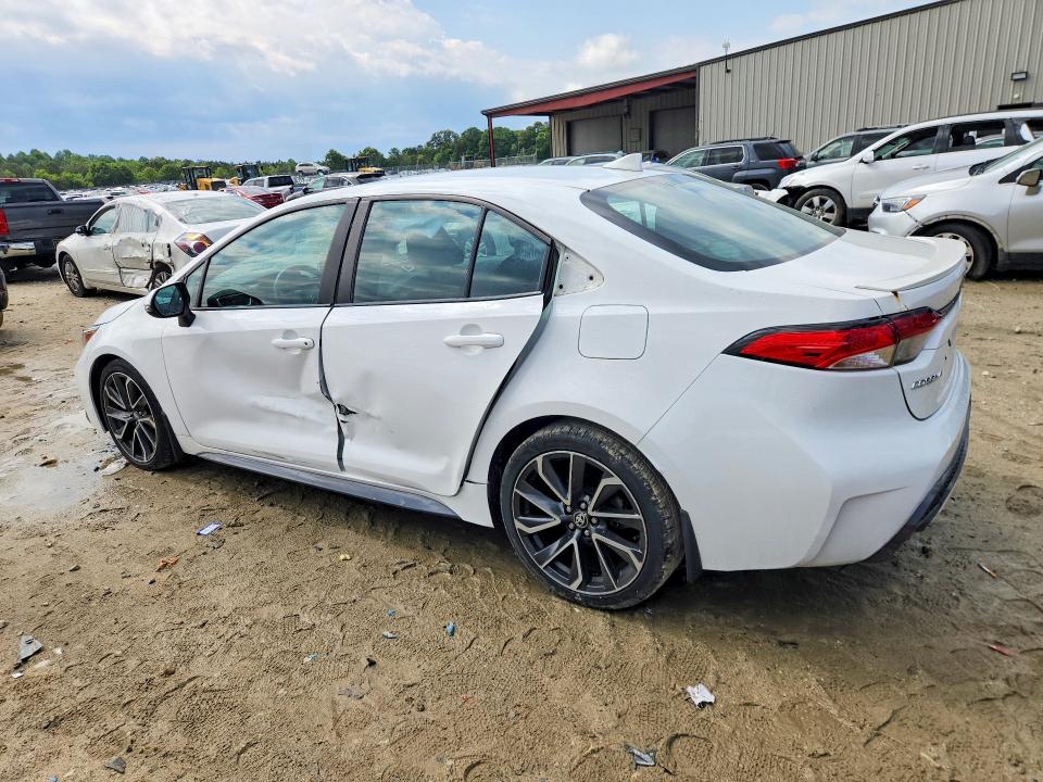 2020 Toyota Corolla VIN 5YFS4RCE2LP050241 COPART salvage auction — SIDE, Tx - Salvage Vehicle Title, sold $4,600 on 2026-07-21 (photo 2)