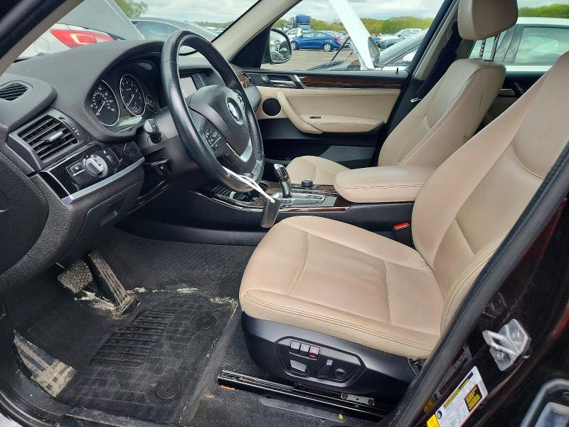 2015 BMW X3 VIN 5UXWX9C51F0D61202 COPART salvage auction — FRONT END, Ma - Cert Of Title-Reconstrctd Coll, sold $1,850 on 2026-07-15 (photo 7)