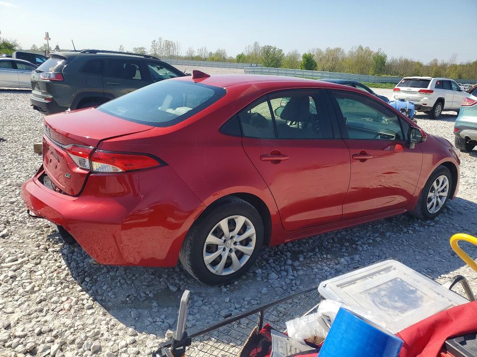 2021 Toyota VIN JTDEPMAE5MJ190204 COPART salvage auction — REAR END, Mi - Cert Of Title-Salvage Vehicle, sold $2,850 on 2026-07-23 (photo 3)