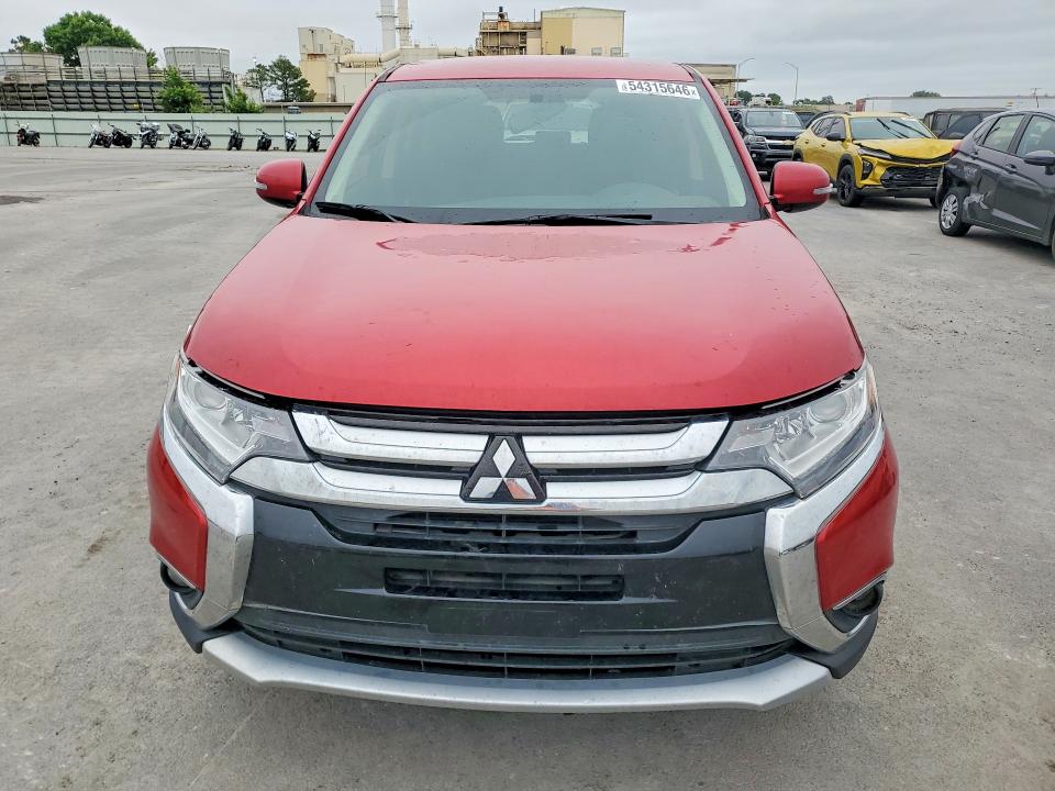 2018 Mitsubishi Outlander VIN JA4AZ3A33JZ037216 COPART salvage auction — HAIL, Ok - Cert Of Title-Salvage, sold $3,200 on 2026-07-08 (photo 5)
