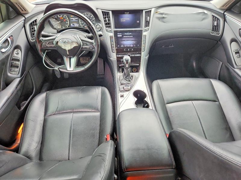 2020 Infiniti Q50 VIN JN1EV7AP0LM205605 COPART salvage auction — FRONT END, Fl - Certificate Of Destruction, sold $2,600 on 2026-07-06 (photo 8)
