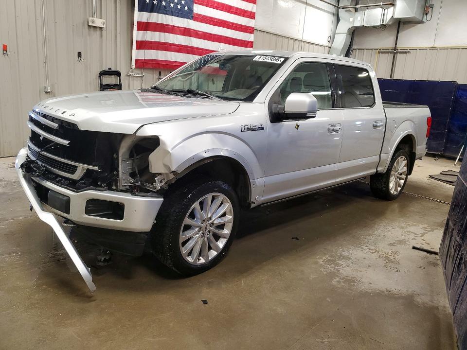 2019 Ford F-150 VIN 1FTEW1EG5KFB21686 COPART salvage auction — FRONT END, WY - CERT OF TITLE-SALVAGE, sold $10,700 on 2026-08-19 (photo 1)