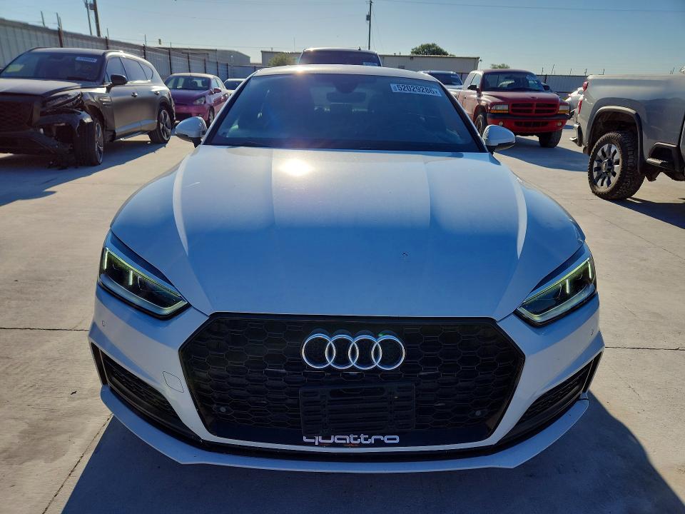 2018 Audi VIN WAUENCF57JA008164 COPART salvage auction — WATER/FLOOD, Tx - Salvage Title-Flood Damage, sold $5,900 on 2026-07-10 (photo 5)