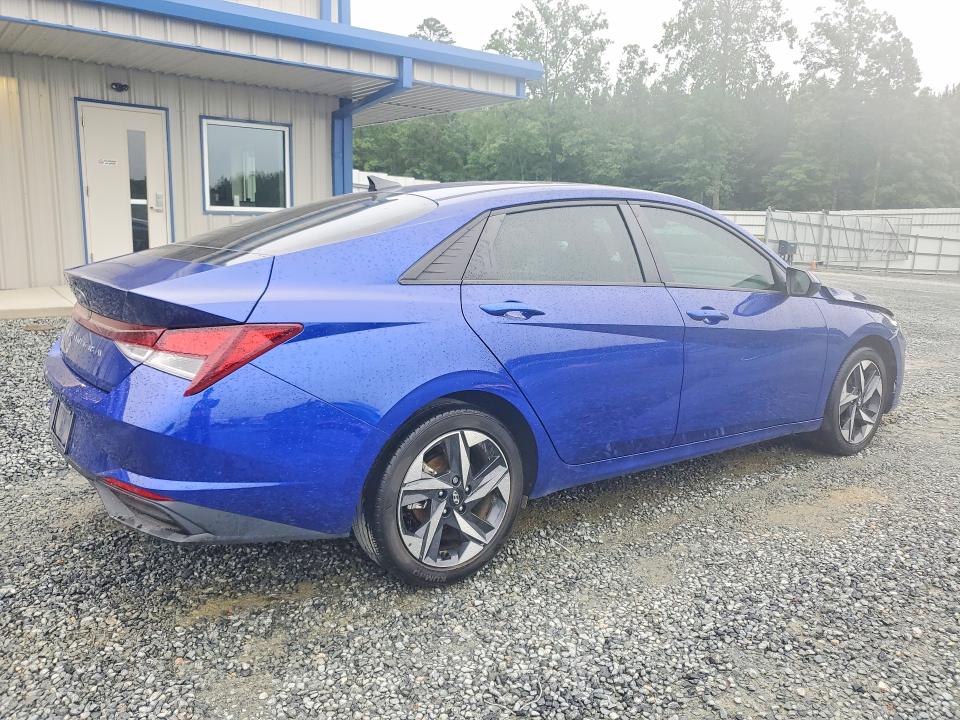 2023 Hyundai Elantra VIN 5NPLS4AG0PH099782 COPART salvage auction — FRONT END, NC - SALVAGE CERTIFICATE OF TITLE, sold $4,200 on 2026-07-02 (photo 3)