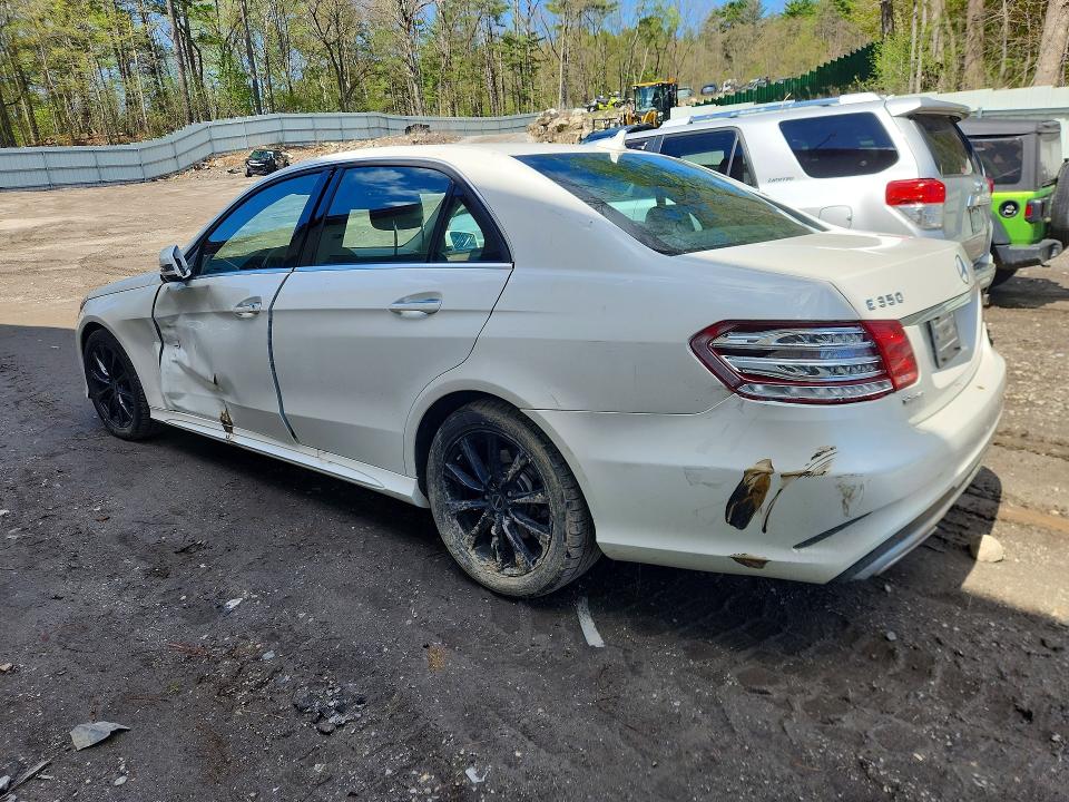 2014 Mercedes-benz E-klasse VIN WDDHF8JB4EA816216 COPART salvage auction — SIDE, NH - CERT OF TITLE-SALVAGE, sold $700 on 2026-07-27 (photo 2)