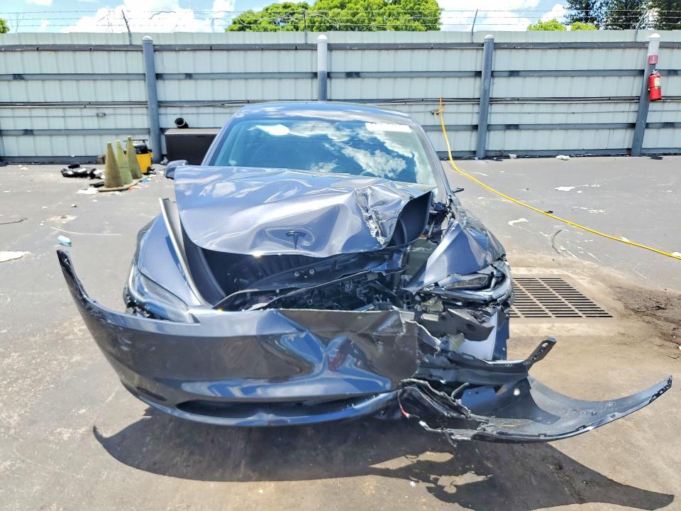 2026 Tesla VIN 5YJ3E1EA1TF160870 COPART salvage auction — FRONT END, Fl - Cert Of Title Slvg Rebuildable, sold $11,200 on 2026-07-29 (photo 5)