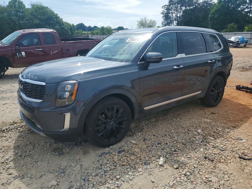 2022 Kia Telluride VIN 5XYP54HC0NG286102 COPART salvage auction — REAR END, Nc - Salvage Certificate Of Title, sold $12,600 on 2026-07-13 (photo 1)