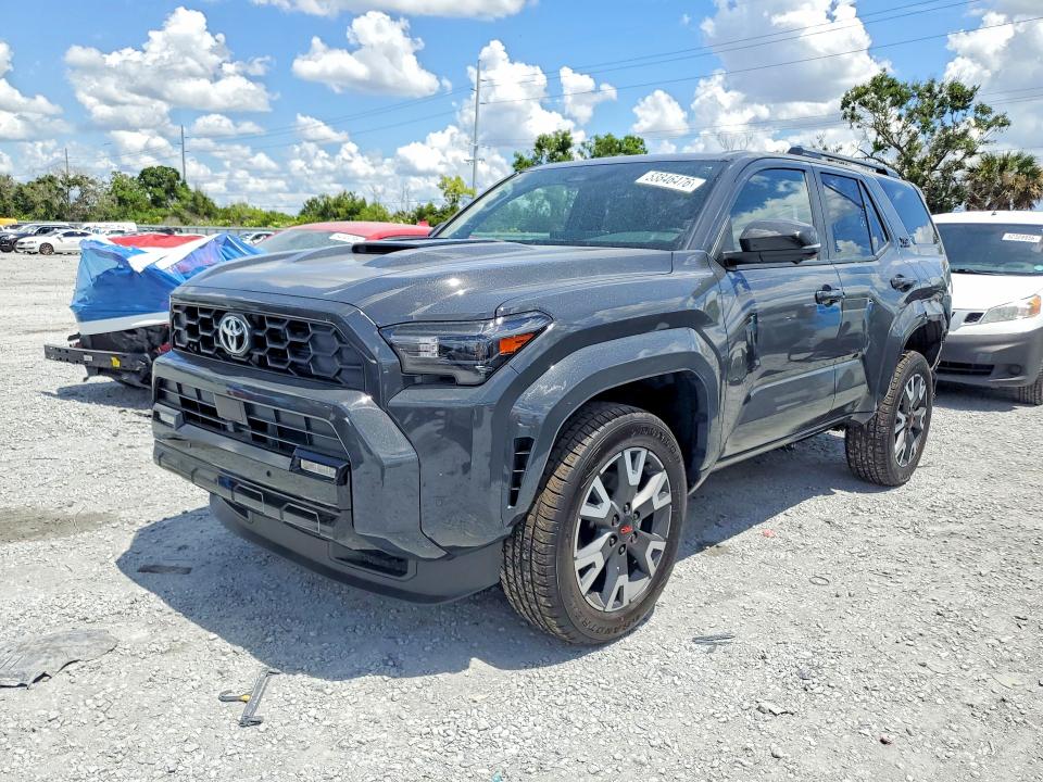 2026 Toyota 4runner VIN JTEVA5AR4T5012345 COPART salvage auction — REAR END, Fl - Cert Of Title Slvg Rebuildable, sold $19,800 on 2026-07-24 (photo 1)