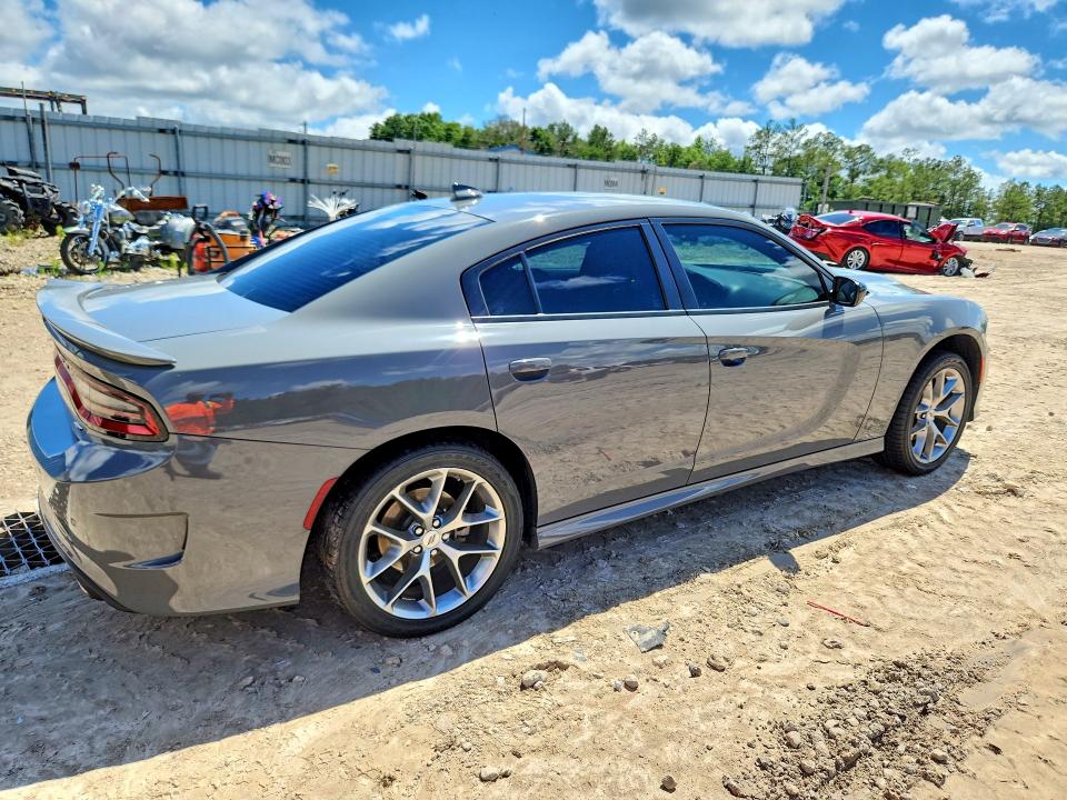 2023 Dodge Charger VIN 2C3CDXHGXPH642568 COPART salvage auction — SIDE, FL - CERT OF TITLE SLVG REBUILDABLE, sold $9,900 on 2026-07-31 (photo 3)
