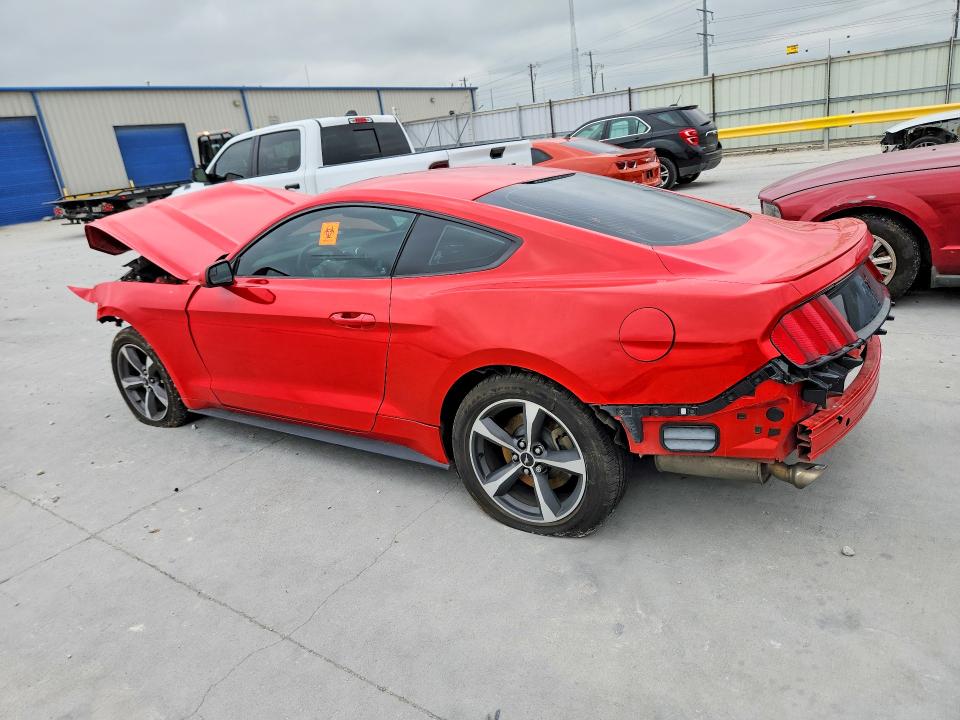 2015 Ford Mustang VIN 1FA6P8AM9F5318027 COPART salvage auction — FRONT END, Tx - Salvage Vehicle Title, sold $650 on 2026-07-10 (photo 2)