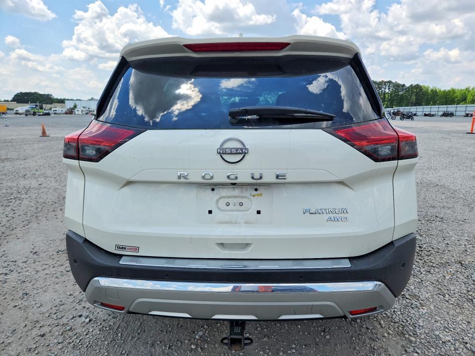 2023 Nissan Rogue VIN JN8BT3DD2PW307485 COPART salvage auction — FRONT END, Nc - Salvage Certificate Of Title, sold $1,150 on 2026-07-27 (photo 6)
