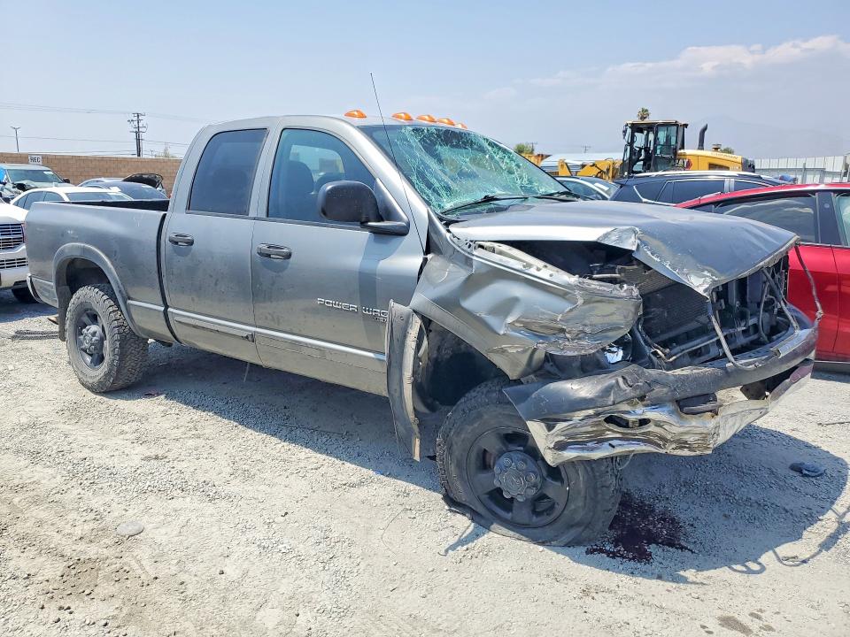 2005 Dodge Ram 2500 VIN 3D7KS28D05G900119 COPART salvage auction — FRONT END, CA - SALVAGE CERTIFICATE, sold $300 on 2026-09-29 (photo 4)