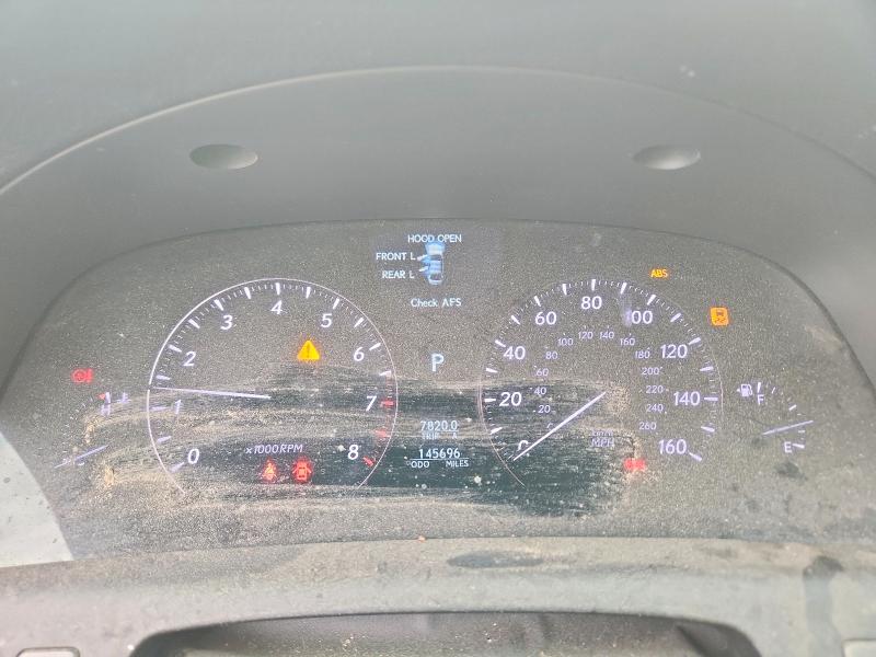 2010 Lexus VIN JTHBL5EF6A5101346 COPART salvage auction — FRONT END, Ok - Cert Of Title-Salvage, sold $2,000 on 2026-07-06 (photo 9)