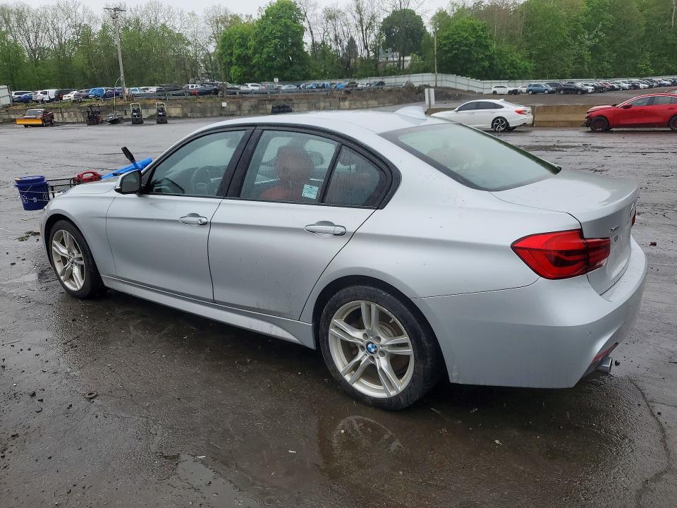 2018 BMW 3er VIN WBA8B7C59JA584548 COPART salvage auction — UNDERCARRIAGE, NY - MV907A-PARTS ONLY W/LIENHOLDER, sold $4,550 on 2026-07-23 (photo 2)