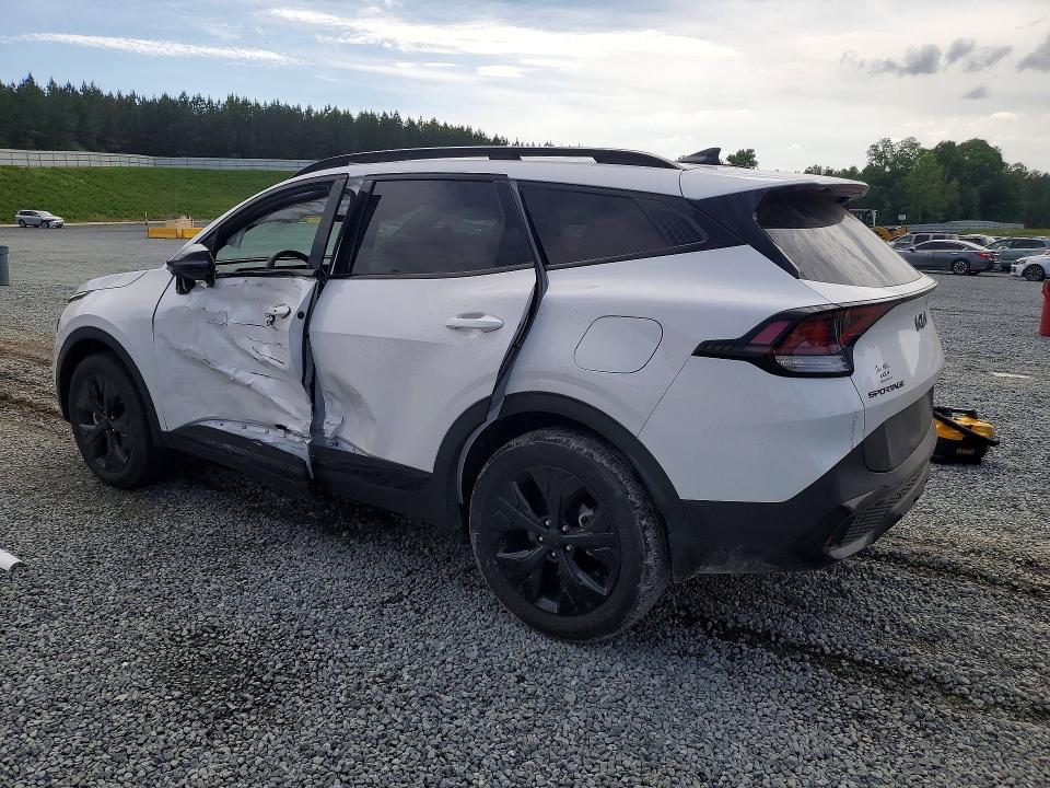 2025 Kia Sportage VIN 5XYK6CDF6SG274436 COPART salvage auction — SIDE, Nc - Salvage Certificate Of Title, sold $3,500 on 2026-07-30 (photo 2)