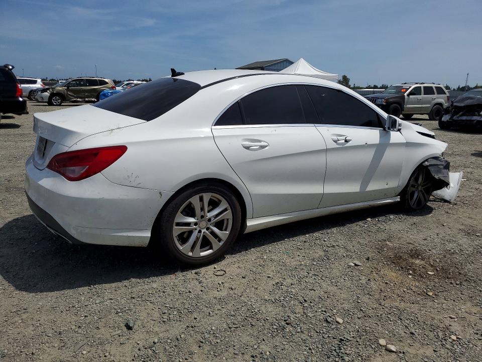 2018 Mercedes-benz Cla-class VIN WDDSJ4EB0JN639898 COPART salvage auction — FRONT END, Ca - Salvage Certificate, sold $1,000 on 2026-07-02 (photo 3)