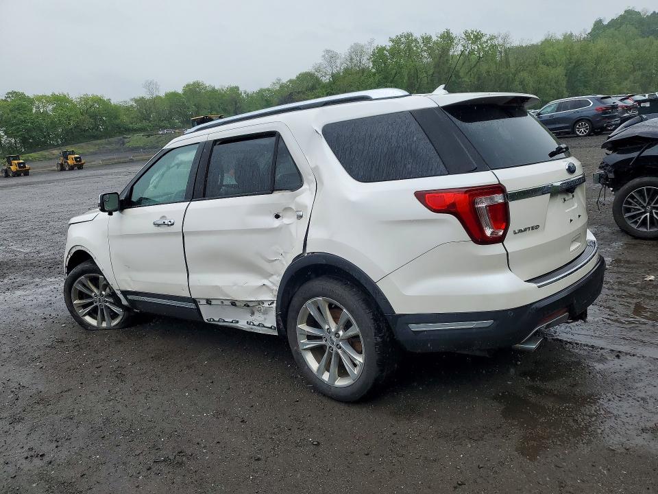 2018 Ford Explorer VIN 1FM5K8F8XJGB25524 COPART salvage auction — SIDE, Ny - Mv-907A Salvage Certificate, sold $1,200 on 2026-07-02 (photo 2)