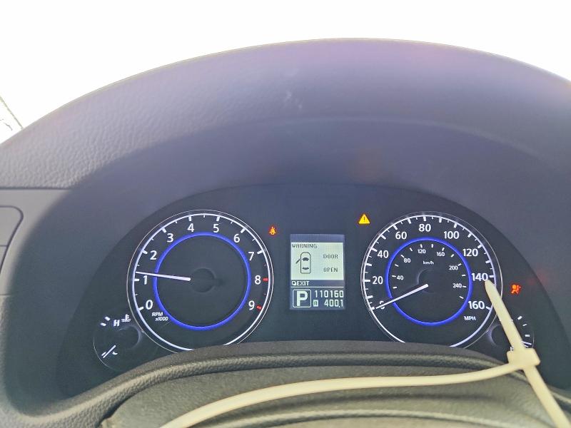 2011 Infiniti G37 VIN JN1CV6AR3BM405508 COPART salvage auction — FRONT END, NE - CERT OF TITLE-SALVAGE, sold $550 on 2026-07-14 (photo 9)