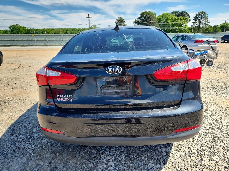2016 Kia Forte VIN KNAFK4A66G5563711 COPART salvage auction — MINOR DENT/SCRATCHES, Ar - Cert Of Title-Salvage, sold $1,200 on 2026-07-13 (photo 6)