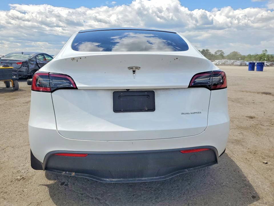 2023 Tesla Model y VIN 7SAYGDEE9PA053379 COPART salvage auction — SIDE, Pa - Certificate Of Salvage, sold $12,900 on 2026-07-02 (photo 6)