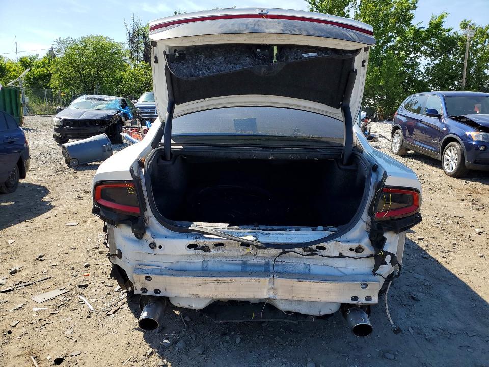 2021 Dodge Charger VIN 2C3CDXCT8MH517911 COPART salvage auction — REAR END, Md - Cert Of Salvage > 75% Damage, sold $8,300 on 2026-07-30 (photo 6)