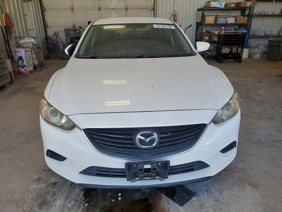 2015 Mazda 6 VIN JM1GJ1U53F1196736 COPART salvage auction — REAR END, Tx - Salvage Vehicle Title, sold $2,050 on 2026-07-31 (photo 5)