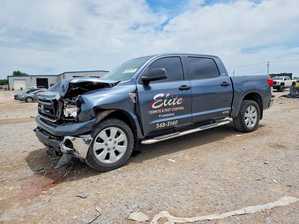 2010 Toyota Tundra VIN 5TFDW5F11AX117320 COPART salvage auction — FRONT END, Ok - Cert Of Title-Salvage, sold $6,100 on 2026-07-07 (photo 1)