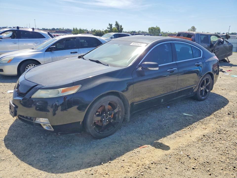 2010 Acura Tl VIN 19UUA9F50AA007758 COPART salvage auction — FRONT END, Ca - Dis/Dlr/Exp Only Clean Title (P), sold $500 on 2026-07-21 (photo 1)