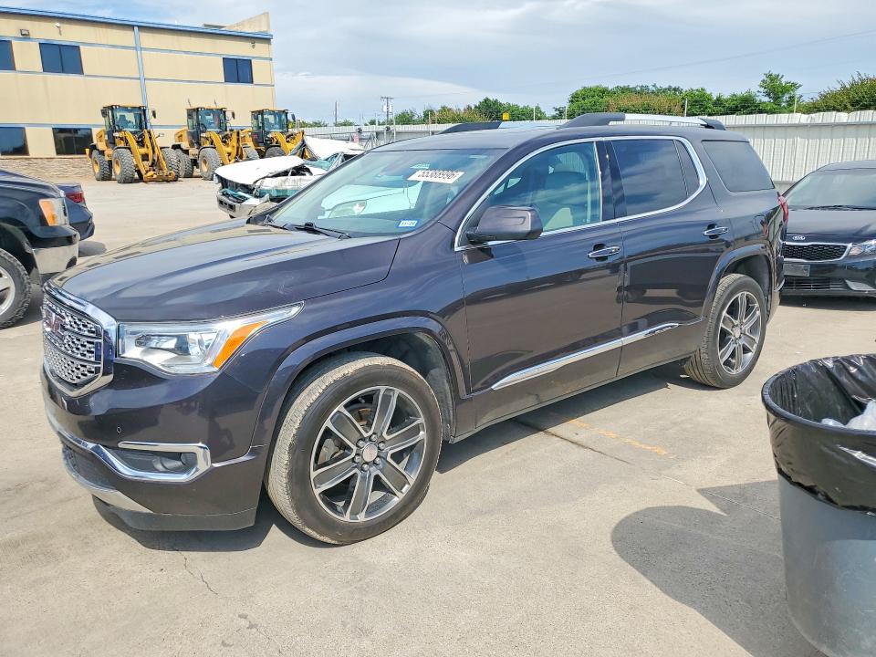 2018 Gmc Acadia VIN 1GKKNPLS3JZ181399 COPART salvage auction — FRONT END, Tx - Salvage Vehicle Title, sold $4,700 on 2026-07-09 (photo 1)