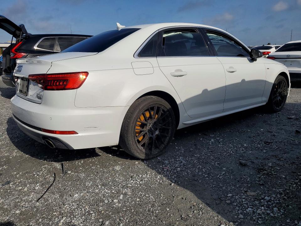 2017 Audi A4 VIN WAUENAF45HN055160 COPART salvage auction — SIDE, Fl - Cert Of Title Slvg Rebuildable, sold $3,050 on 2026-07-14 (photo 3)