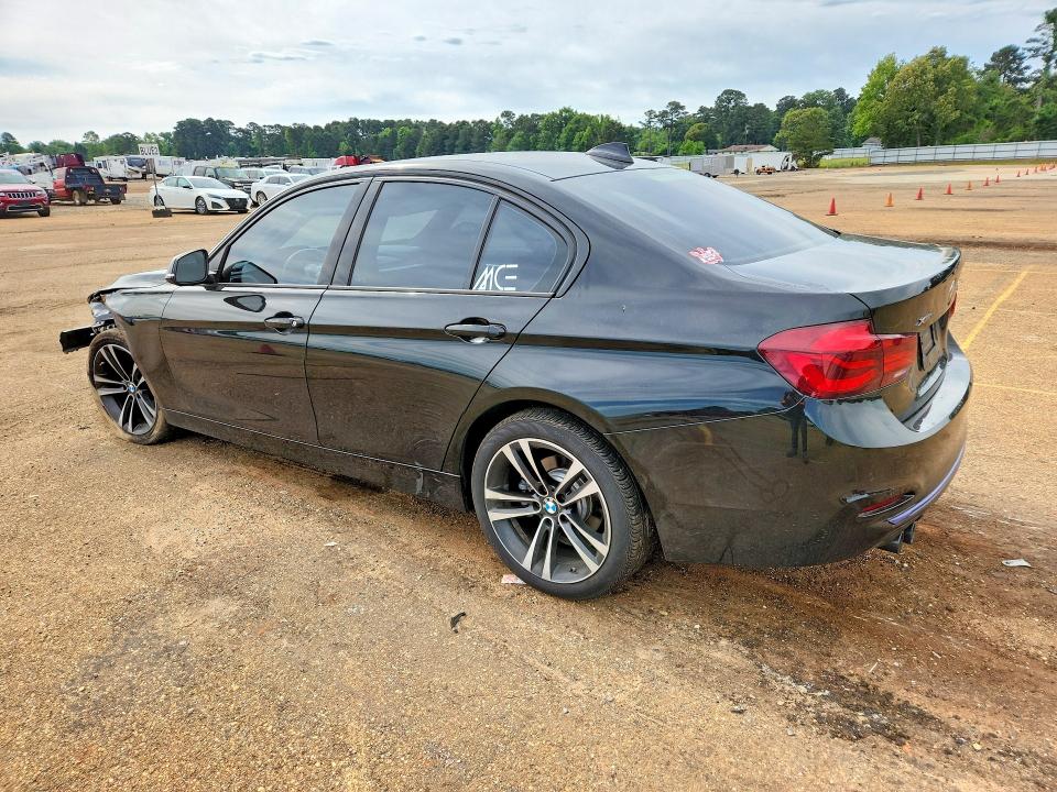 2018 BMW 3er VIN WBA8D9C56JA616345 COPART salvage auction — FRONT END, Tx - Salvage Vehicle Title, sold $2,250 on 2026-07-06 (photo 2)
