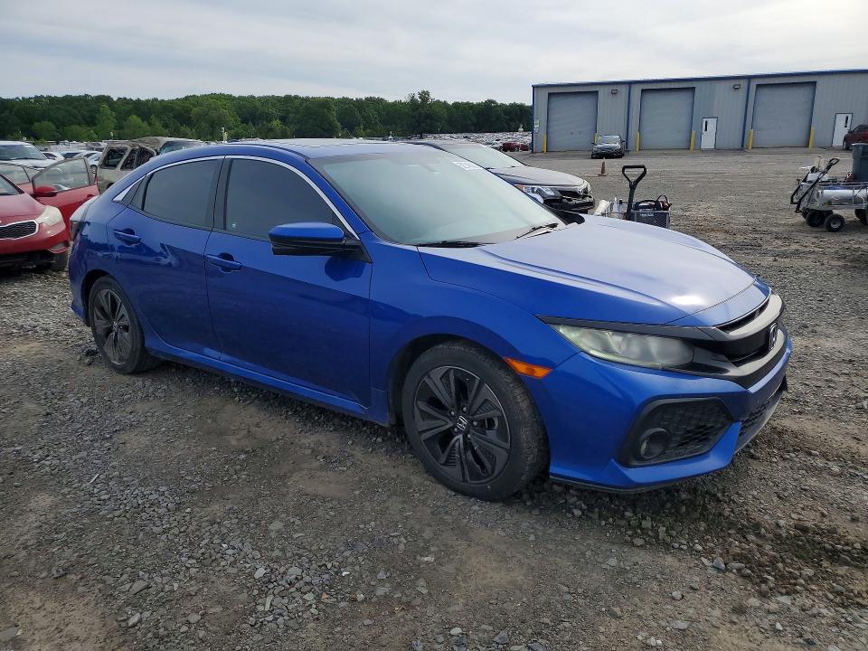 2017 Honda Civic VIN SHHFK7H56HU223930 COPART salvage auction — UNDERCARRIAGE, Ar - Cert Of Title-Salvage, sold $3,400 on 2026-07-08 (photo 4)
