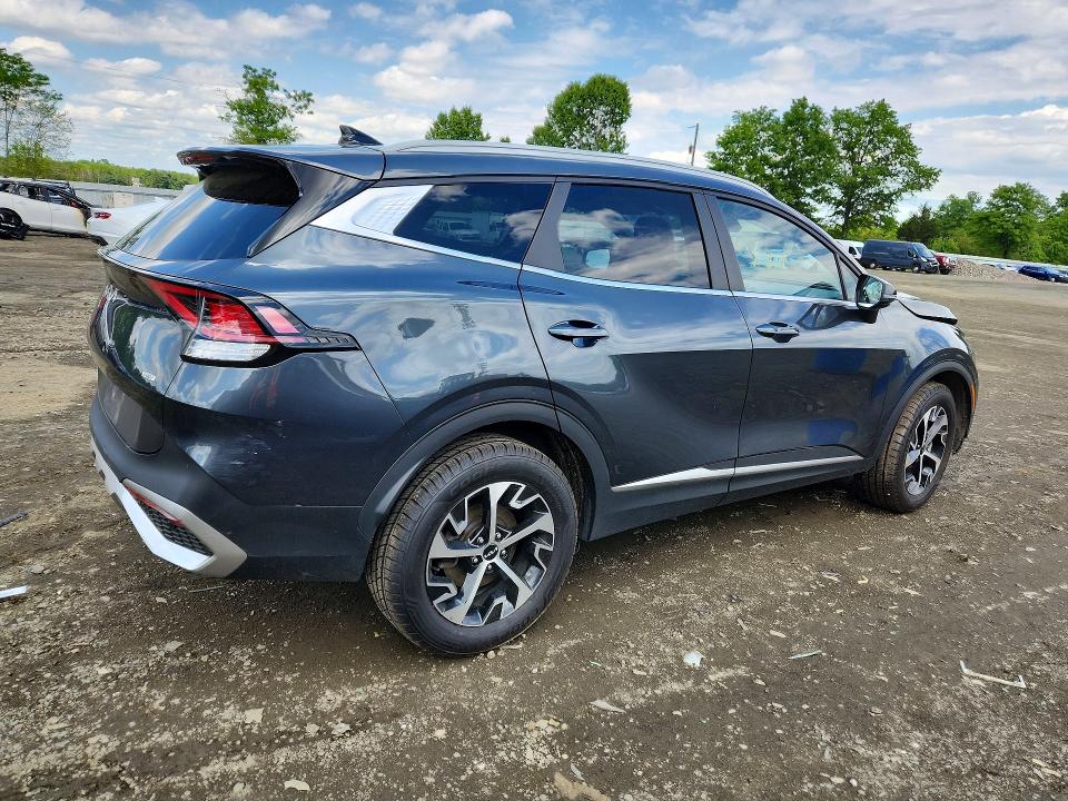 2023 Kia Sportage VIN KNDPVCAGXP7043503 COPART salvage auction — FRONT END, Nj - Cert Of Title-Salvage, sold $10,300 on 2026-07-13 (photo 3)