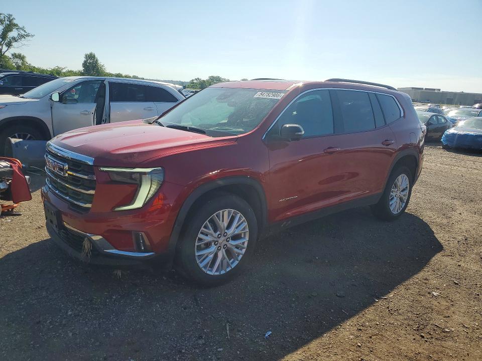 2026 Gmc Acadia VIN 1GKENNKS9TJ163395 COPART salvage auction — FRONT END, Ia - Cert Of Title-Salvage Title, sold $16,300 on 2026-07-17 (photo 1)