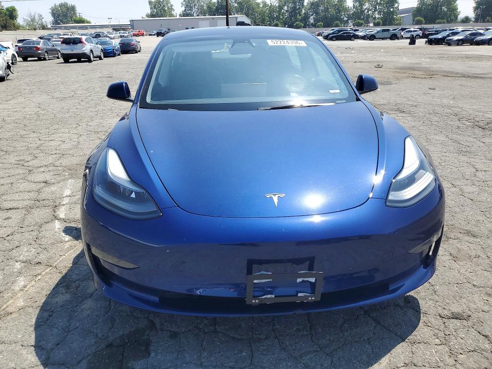 2023 Tesla VIN 5YJ3E1EB5PF704088 COPART salvage auction — REAR END, Ca - Salvage Certificate, sold $10,200 on 2026-07-13 (photo 5)