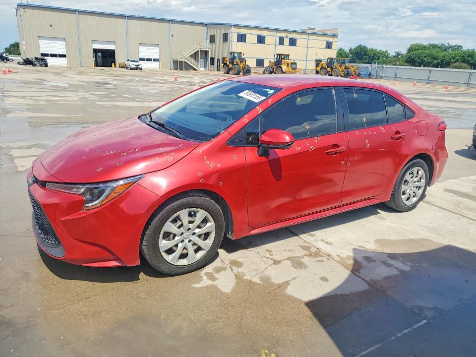 2021 Toyota VIN JTDEPMAEXMJ136414 COPART salvage auction — HAIL, Tx - Certificate Of Title, sold $9,900 on 2026-07-30 (photo 1)