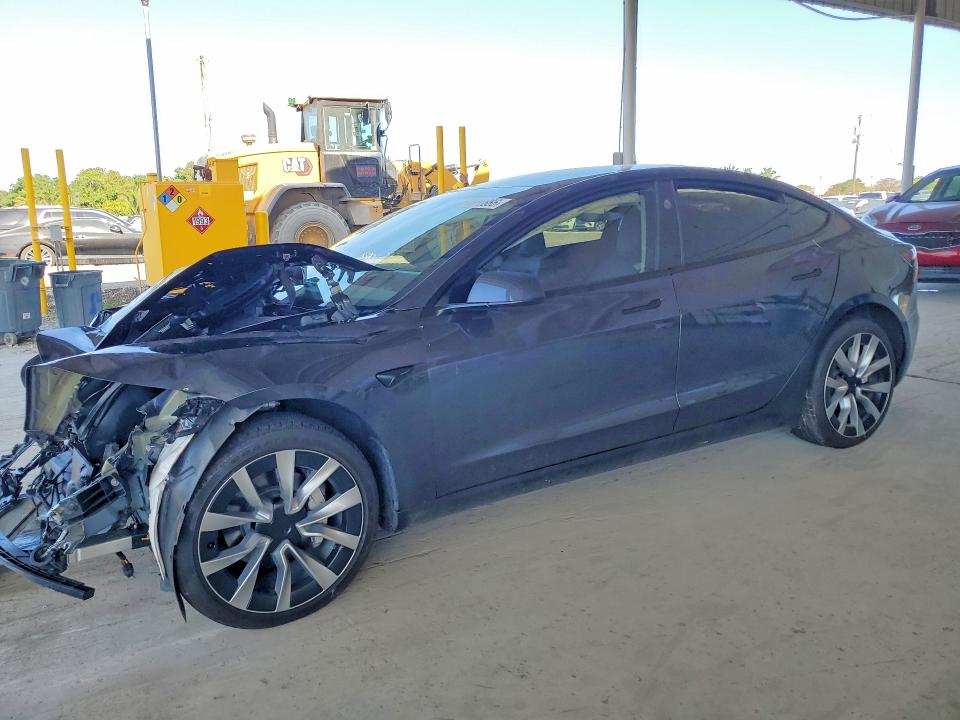 2025 Tesla Model 3 VIN 5YJ3E1EA4SF895034 — COPART salvage auction photo