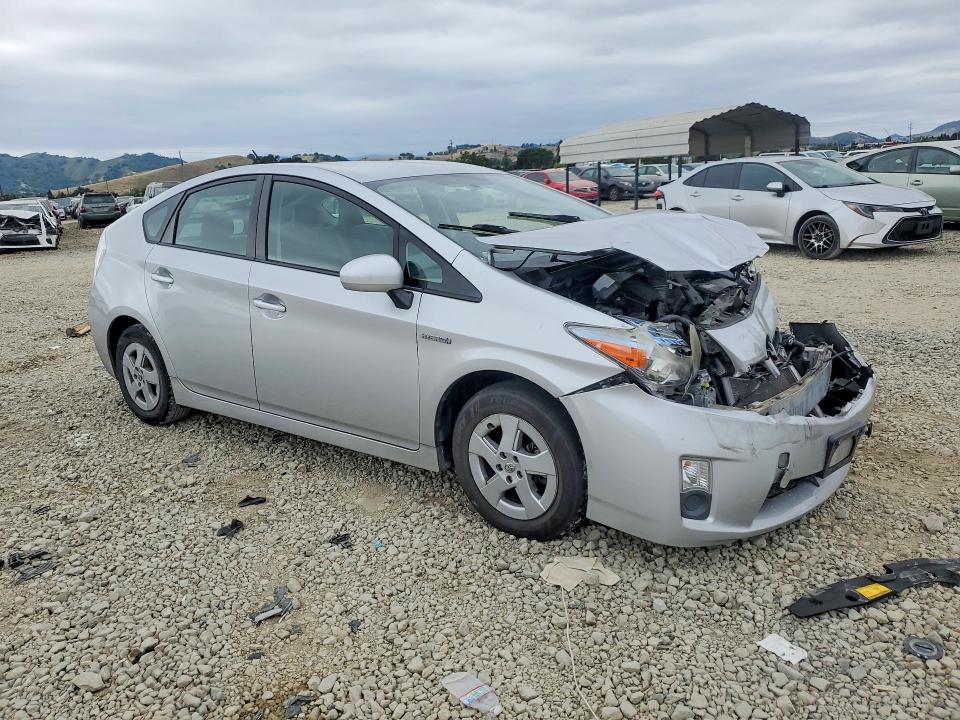 2010 Toyota Prius VIN JTDKN3DU1A0050304 COPART salvage auction — FRONT END, Ca - Salvage Certificate, sold $80 on 2026-07-30 (photo 4)
